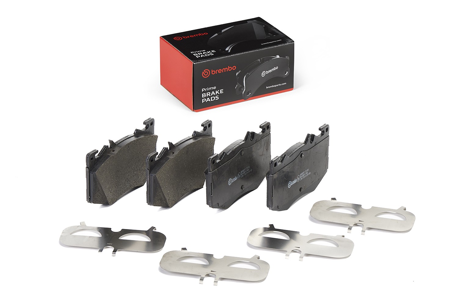 BREMBO P 50 166: Plăcuțe de frână PRIME LINE fara accesorii, cu tabla anti scartait