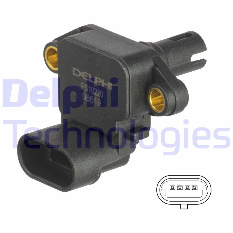 DELPHI PS10220: Sensor, vuldruk