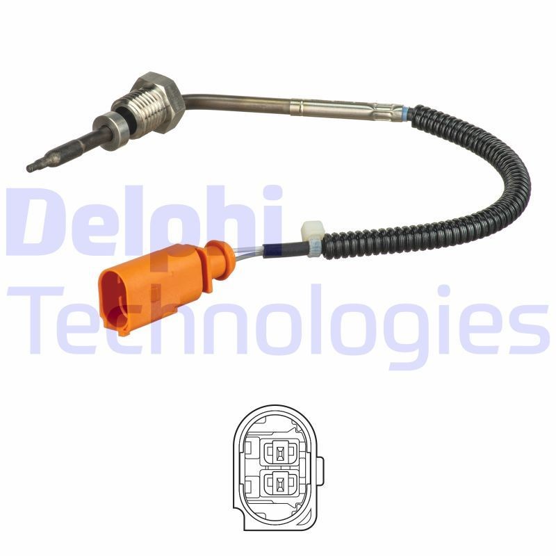 DELPHI TS30146: Jutiklis, išmetamųjų dujų temperatūra