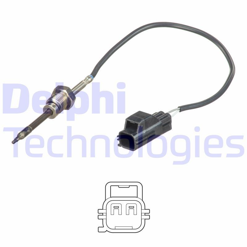DELPHI TS30151: Sensor, eksostemperatur
