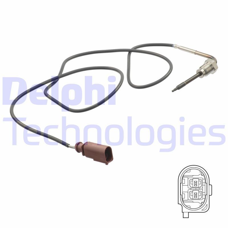 DELPHI TS30159: Sensor, eksostemperatur