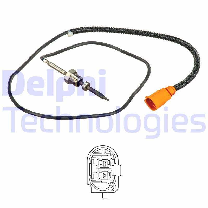 DELPHI TS30166: Sensor, eksostemperatur