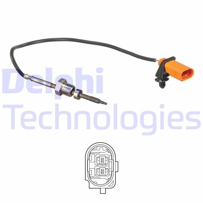 DELPHI TS30171: Sensor, eksostemperatur