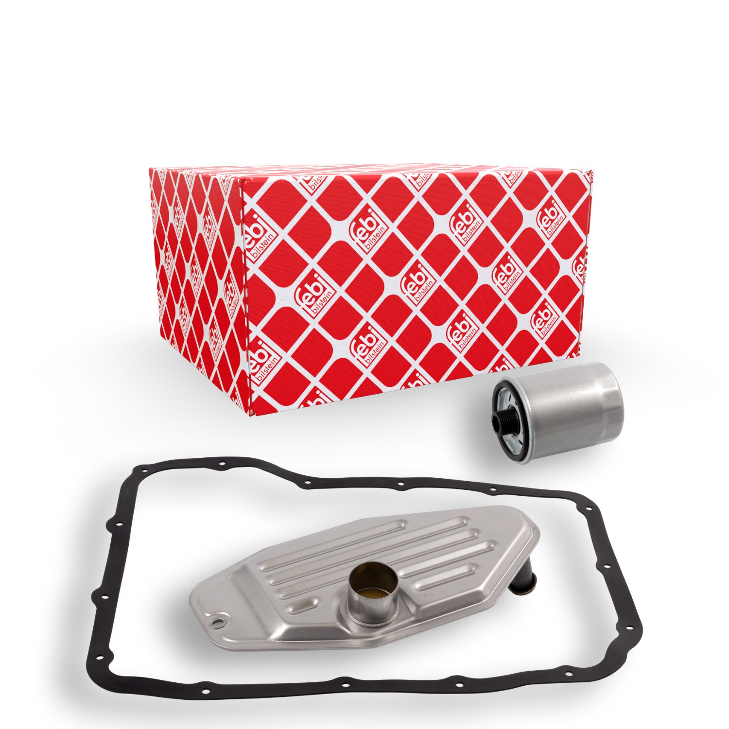 FEBI BILSTEIN 174266: Set de filtru hidraulic cutie de viteze automată cu garnitura baie ulei, cu inel etansare