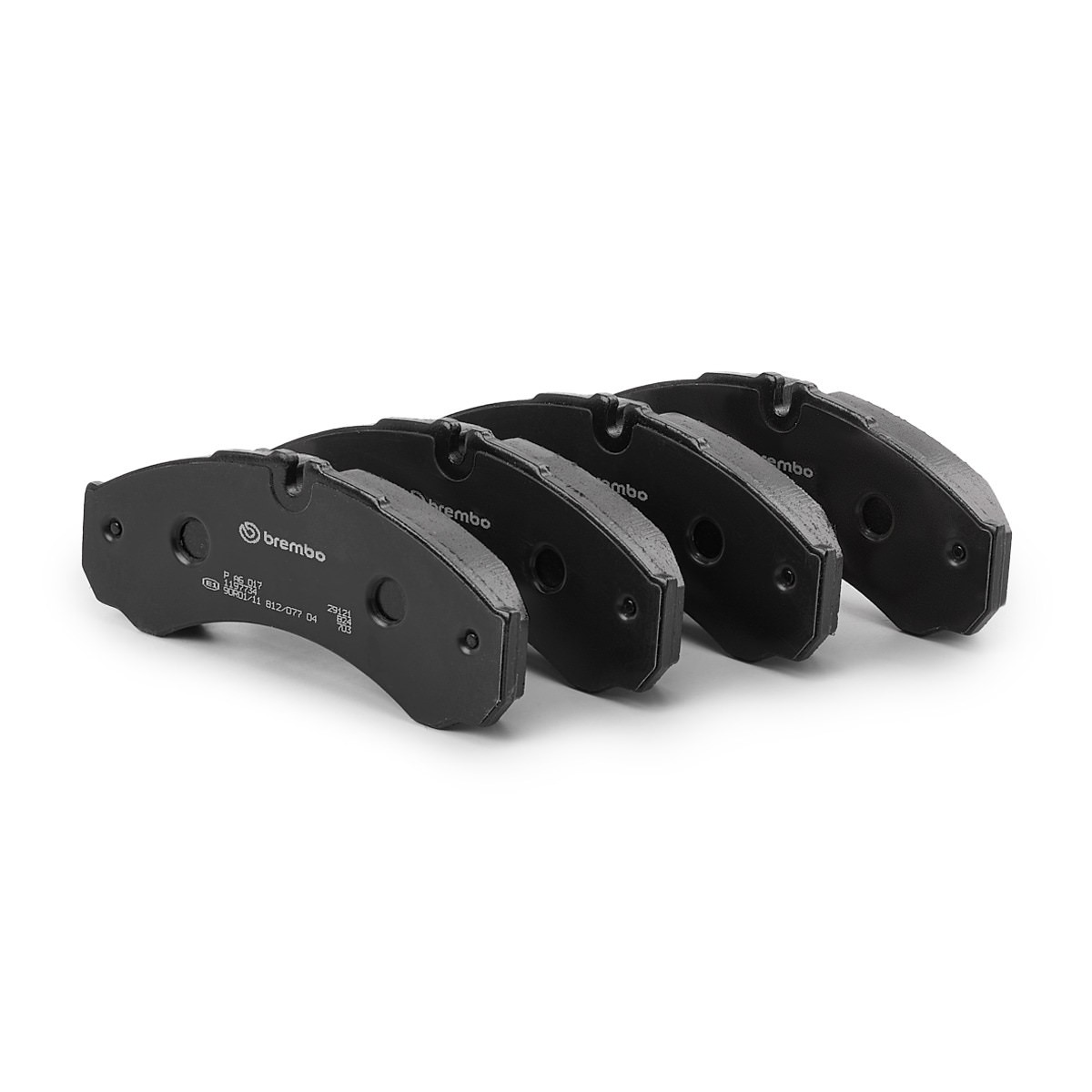 BREMBO P A6 017: Piduriklotsid PRIME LINE ilma lisavarustuseta, koos kokkusurumisvastase plekiga