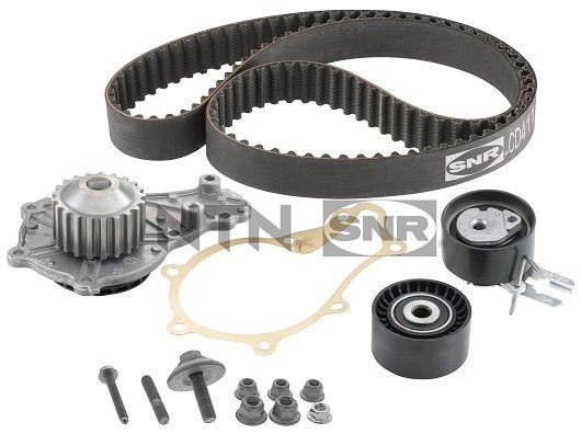 SNR KDP452.320: Kit cinghia distribuzione, pompa acqua N° denti: 144