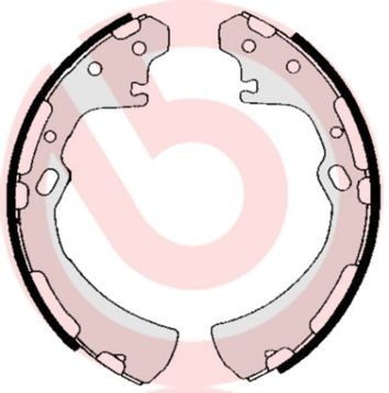 BREMBO S 56 515: Set saboti frana ESSENTIAL LINE