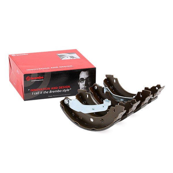 BREMBO S 68 523: Set saboti frana ESSENTIAL LINE cu maneta frana de mana