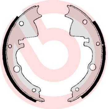 BREMBO S A6 503: Set saboti frana ESSENTIAL LINE
