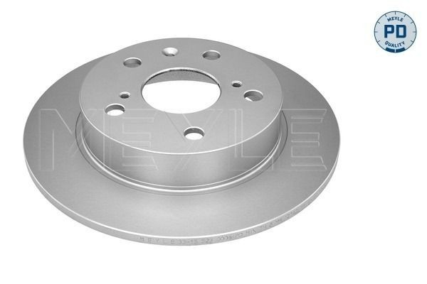 MEYLE 33-15 523 0006/PD: Disc de frână MEYLE-PD: Advanced performance and design. puntea spate, Ř: 259mm, plin, Ř: 259mm, Lamele acoperite cu zinc
