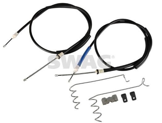 SWAG 33 10 1930: Cable de freno de mano posterior, 1790mm