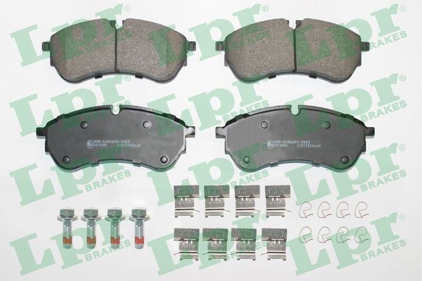 LPR 05P2066K: Kit pastiglie freni con bulloni/viti