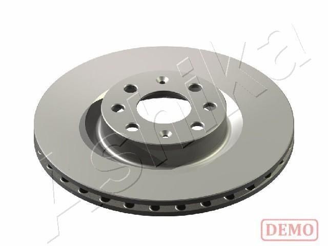 ASHIKA 60-00-0226C: Piduriketas Esisild, Ø: 284mm, õhutusega, Ø: 284mm, värvitud