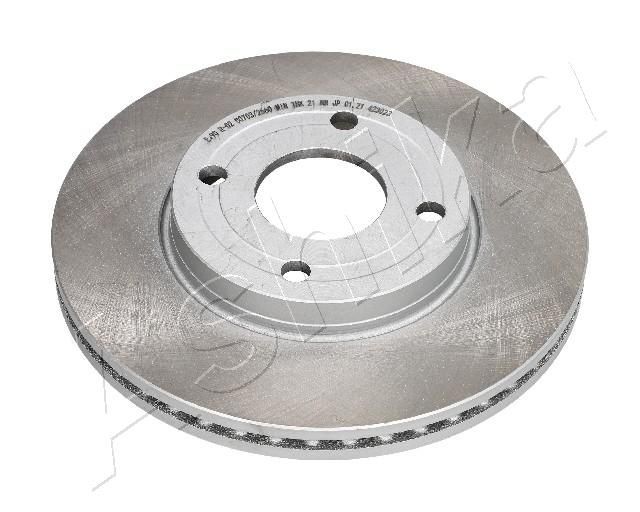 ASHIKA 60-00-0355C: Disc de frână punte fata, Ř: 262,0mm, ventilat interior, Ř: 262,0mm, lacuit