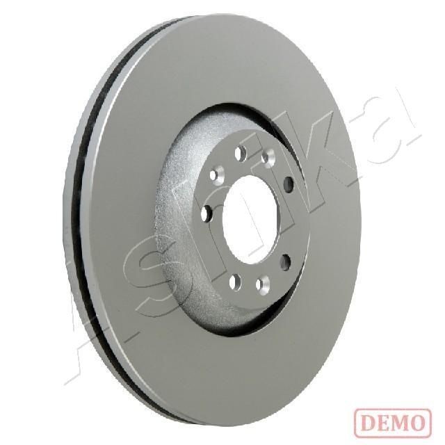 ASHIKA 60-00-060C: Disc de frână punte fata, Ř: 256,9mm, ventilat, Ř: 256,9mm, lacuit