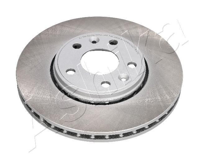ASHIKA 60-00-0707C: Disc de frână punte fata, Ř: 296mm, ventilat, Ř: 296mm, lacuit