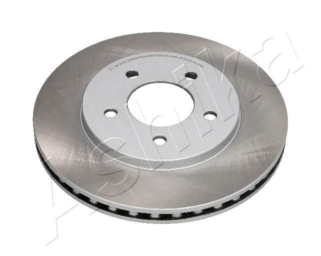 ASHIKA 60-00-095C: Piduriketas Esisild, Ø: 282mm, õhutusega, Ø: 282mm, värvitud