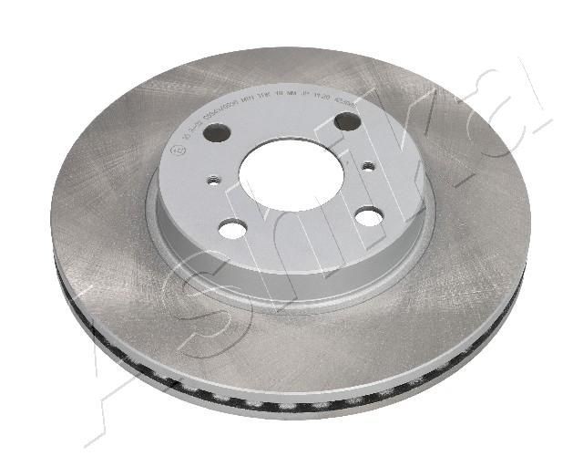 ASHIKA 60-02-2017C: Disc de frână punte fata, Ř: 255mm, ventilat, Ř: 255mm, lacuit