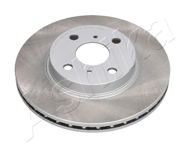 ASHIKA 60-02-233C: Δισκόπλακα μπροστινός άξονας, Ø: 254mm, αεριζόμενο, Ø: 254mm, βαμμένο