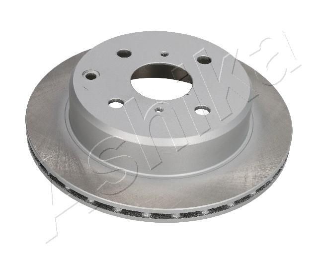 ASHIKA 61-02-206C: Disc de frână puntea spate, Ř: 264,4mm, ventilat, Ř: 264,4mm, lacuit