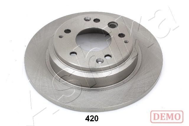 ASHIKA 61-04-420C: Piduriketas Tagasild, Ø: 281mm, täis, Ø: 281mm, värvitud