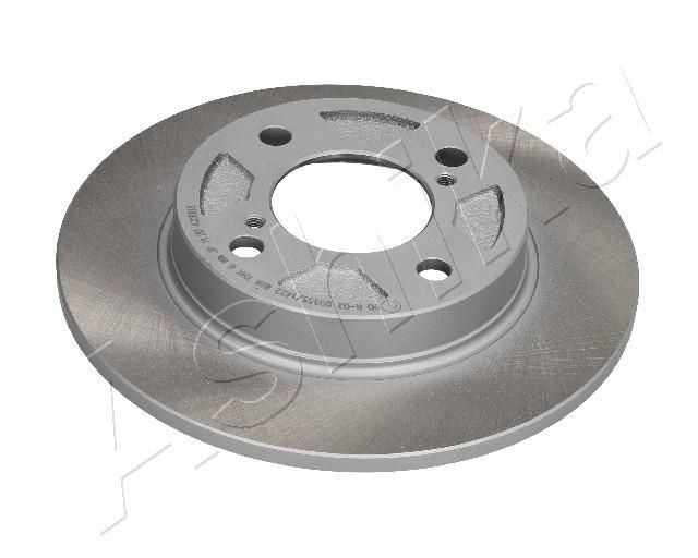 ASHIKA 61-08-806C: Disc de frână puntea spate, Ř: 228,0mm, plin, Ř: 228,0mm, lacuit