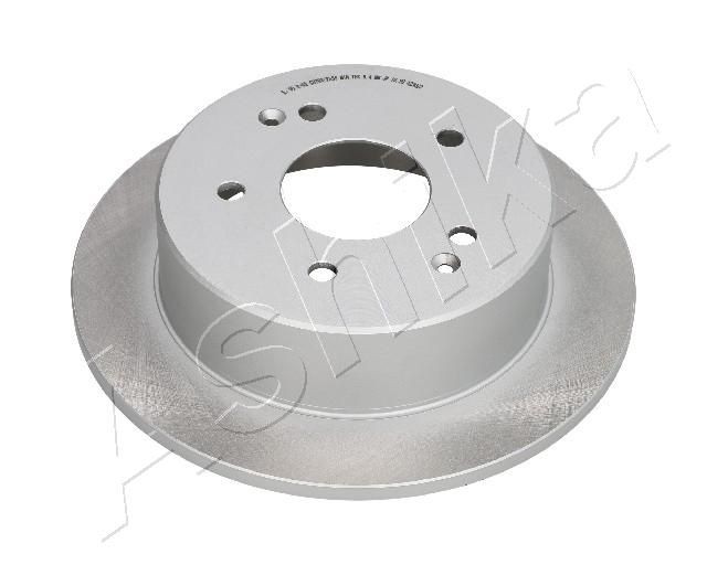 ASHIKA 61-0S-S04C: Disc de frână puntea spate, Ř: 262mm, plin, Ř: 262mm, lacuit