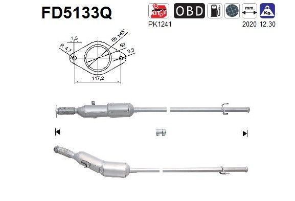 AS FD5133Q: Tahmafilter