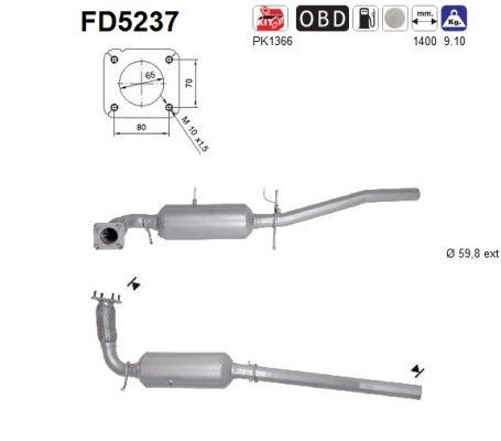 AS FD5237: Tahmafilter