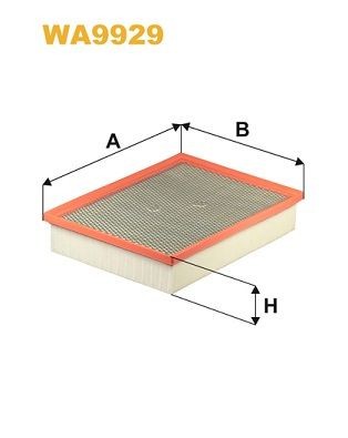 WIX FILTERS WA9929: Gaisa filtrs