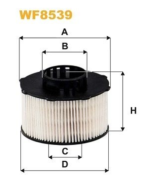 WIX FILTERS WF8539: Drivstoffilter