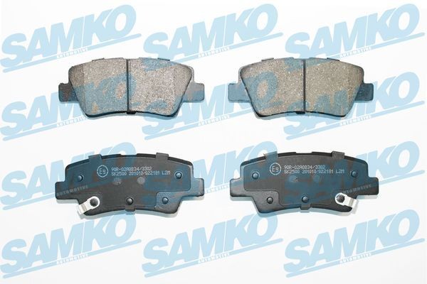SAMKO 5SP2181: Piduriklotsid