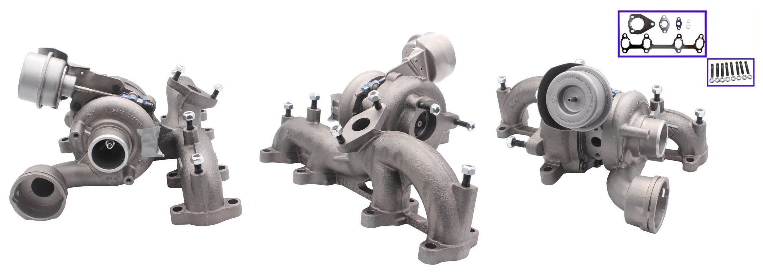 DRI 729114700: Turboaggregat OE REMAN med packningar