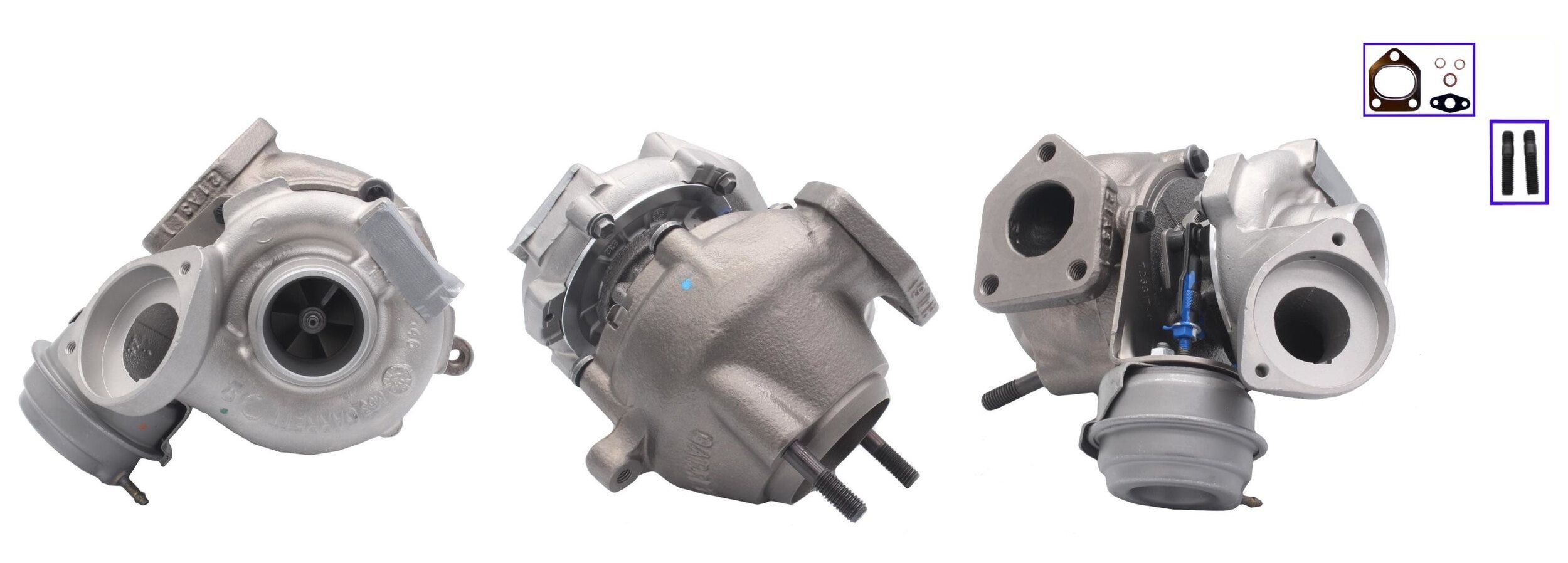 DRI 729118000: Turbokompresors OE REMAN ar blīvēm