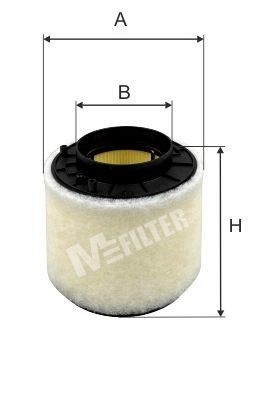 MFILTER A 8104: Filtru aer