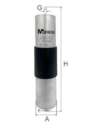 MFILTER DF 3565: Filtru combustibil