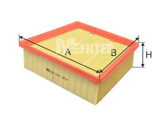 MFILTER K 7140: Õhufilter