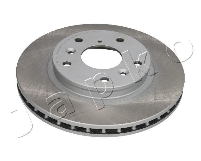 JAPKO 60340C: Remschijf Vooras, Ø: 263,2mm, Geventileerd, Ø: 263,2mm, Gelakt