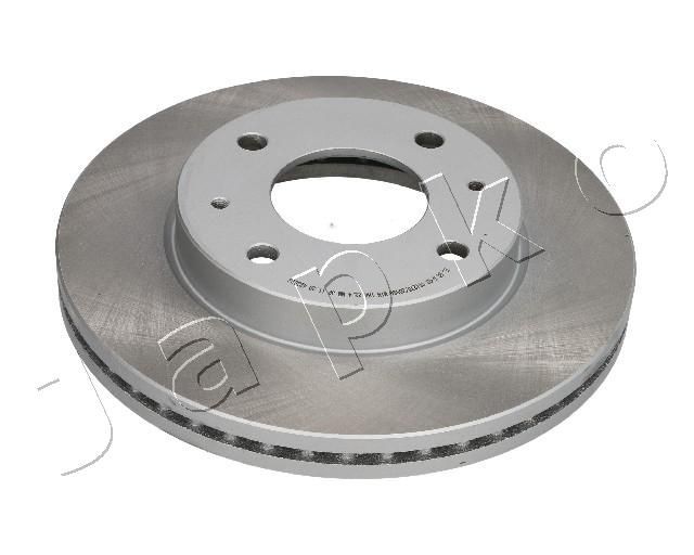 JAPKO 60K14C: Disc de frână punte fata, Ř: 256,5mm, ventilat, Ř: 256,5mm, lacuit