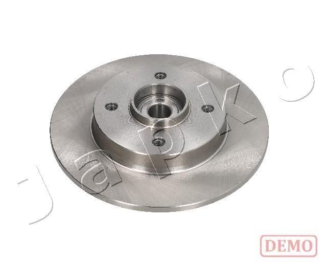 JAPKO 610618C: Disc de frână puntea spate, Ř: 249mm, plin, Ř: 249mm, lacuit