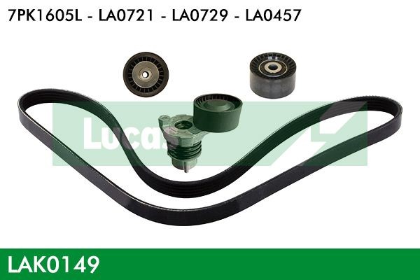 LUCAS LAK0149: Soonrihmakomplekt