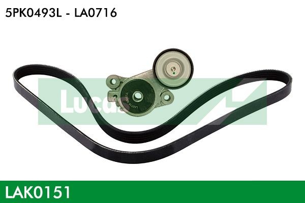 LUCAS LAK0151: Soonrihmakomplekt