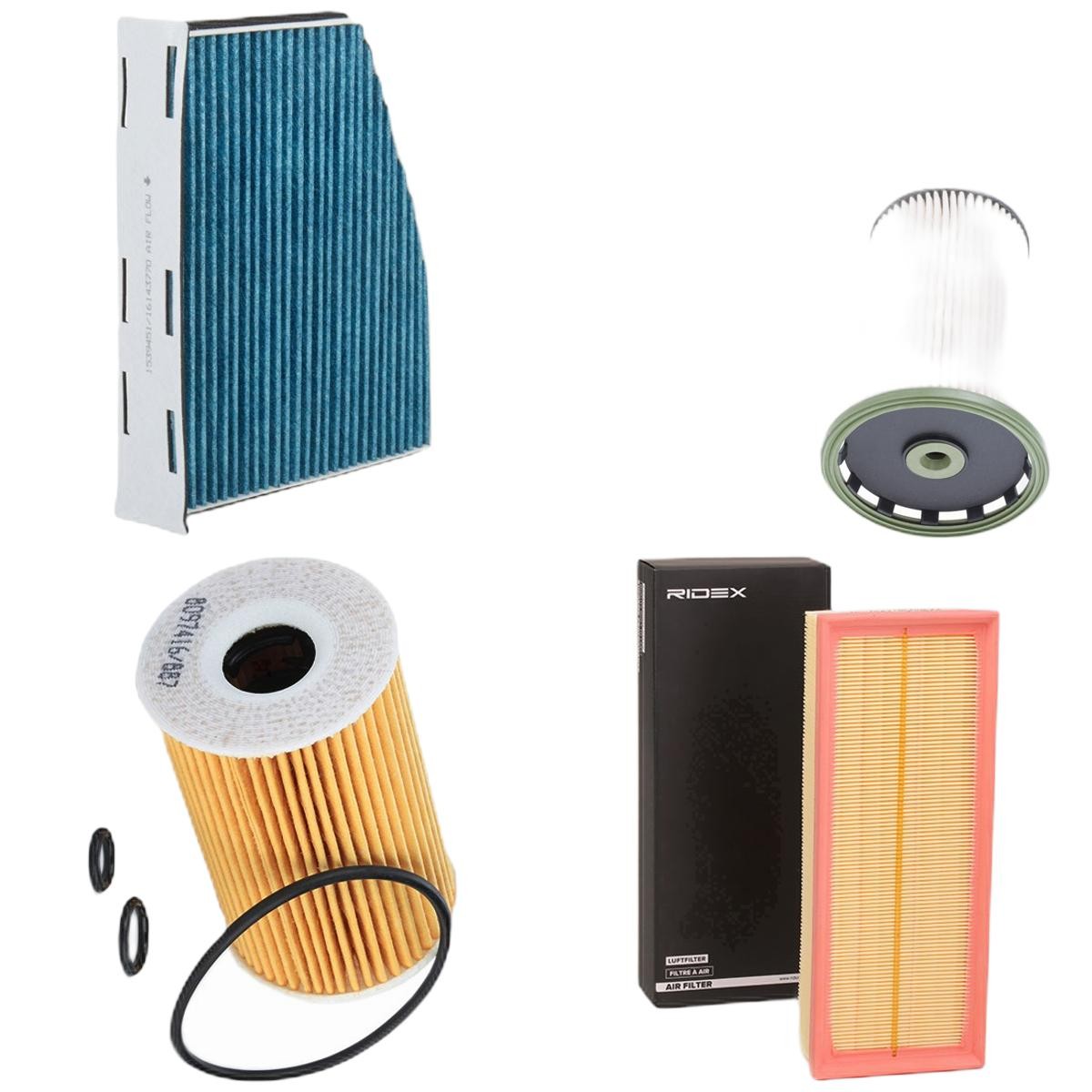 RIDEX 4055F11468: Filter-komplekt