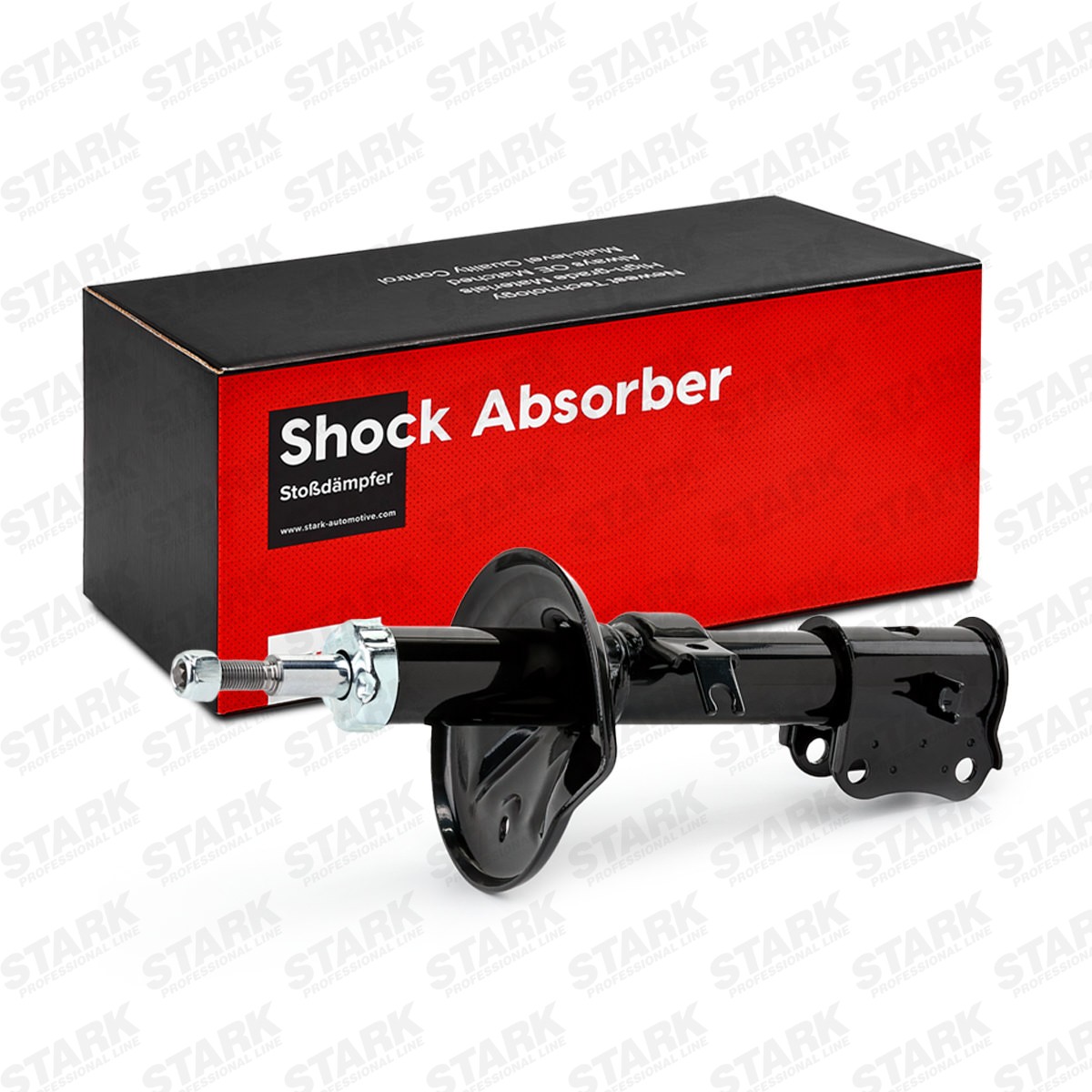 STARK SKSA-01334226: Amortizor Axa fata stanga, presiune ulei, Ansamblu amortizor-arc