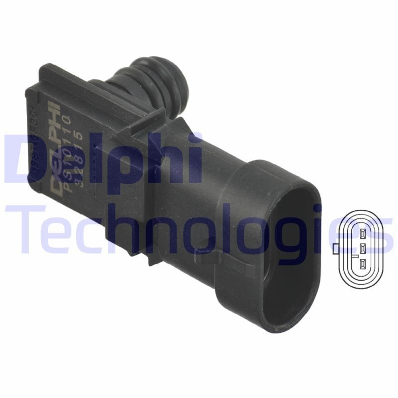 DELPHI PS10110: Andur, kompressorirõhk