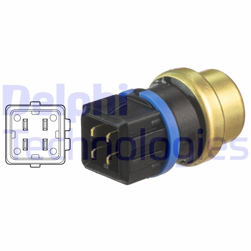 DELPHI TS10516: Sensor, innsugningsluft temperatur