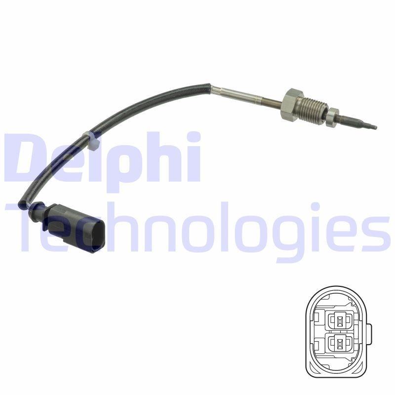 DELPHI TS30251: Sensor, eksostemperatur