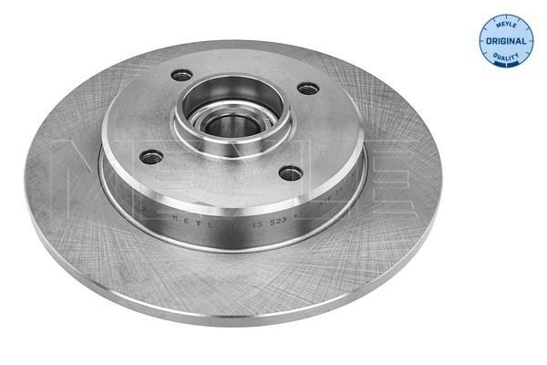 MEYLE 11-15 523 4105: Disc de frână MEYLE-ORIGINAL: True to OE. puntea spate, Ř: 244mm, plin, Ř: 244mm, cu rulment roata integrat, cu senzor ABS
