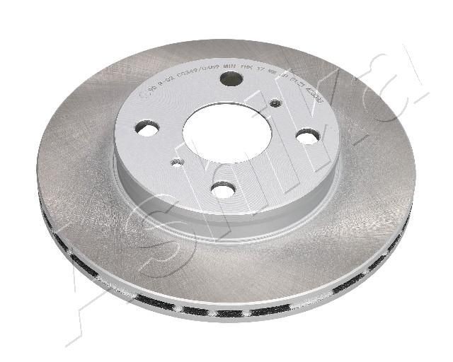 ASHIKA 60-02-255C: Piduriketas Esisild, Ø: 237,8mm, õhutusega, Ø: 237,8mm, värvitud
