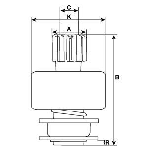 HC-Cargo 139533: Friløbsgear, starter